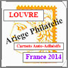 FRANCE 2014 - Jeu LOUVRE - Complment Carnets (FF14bis) Crs