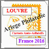 FRANCE 2016 - Jeu LOUVRE - Complment Carnets (FF16bis) Crs