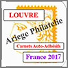 FRANCE 2017 - Jeu LOUVRE - Complment Carnets (FF17bis) Crs