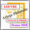 FRANCE 2018 - Jeu LOUVRE - Trsors de la Philatlie (FF18TP) Crs