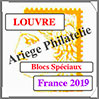 FRANCE 2019 - Jeu LOUVRE - Blocs Spciaux (FF19BF) Crs
