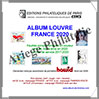 FRANCE 2020 - Jeu LOUVRE - Timbres Courants et Blocs (FF20) Crs