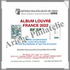 FRANCE 2022 - Jeu LOUVRE - Blocs Spciaux (FF22BF) Crs