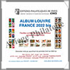 FRANCE 2022- Jeu LOUVRE - Complment Carnets (FF22bis) Crs