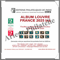 FRANCE 2025 - Jeu LOUVRE - Compl�ment Carnets (FF25bis)