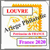 FRANCE 2020 - Jeu LOUVRE - Patrimoine de France (FFPF20) Crs