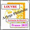 FRANCE 2022 - Jeu LOUVRE - Patrimoine de France (FFPF22) Crs