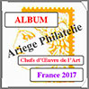 FRANCE 2017 - Jeu CHEFS d'OEUVRE de l'ART - Tableaux (FIS17) Crs