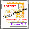 FRANCE 2015 - Jeu LOUVRE - Blocs du Nouvel An Chinois - 2005  2014 (FLAC14) Crs