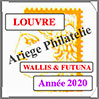 WALLIS et FUTUNA  2020 - Jeu LOUVRE - Timbres Courants et Blocs (FWF20) Crs