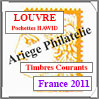 FRANCE 2011 - Jeu de Pochettes HAWID - Timbres Courants et Blocs (HBA11) Crs