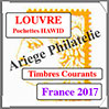 FRANCE 2017 - Jeu de Pochettes HAWID - Timbres Courants et Blocs (HBA17) Crs