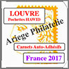 FRANCE 2017 - Jeu de Pochettes HAWID - Complment Carnets (HBA17bis) Crs