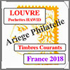 FRANCE 2018 - Jeu de Pochettes HAWID - Timbres Courants et Blocs (HBA18) Crs