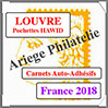 FRANCE 2018 - Jeu de Pochettes HAWID - Complment Carnets (HBA18bis) Crs