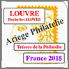 FRANCE 2018 - Jeu de Pochettes HAWID - Trsors de la Philatlie (HBA16bis) Crs