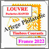 FRANCE 2022 - Jeu de Pochettes HAWID - Timbres Courants et Blocs (HBA22) Crs