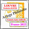FRANCE 2022 - Jeu de Pochettes HAWID - Complment Carnets (HBA22bis) Crs