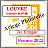 FRANCE 2022 - Jeu de Pochettes HAWID - Complet (HBA22C) Crs