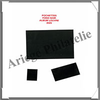 FRANCE 2025 - Jeu de Pochettes HAWID - Timbres Courants et Blocs (HBA25)