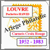 FRANCE - LOUVRE - Pochettes - Jeu CROIX ROUGE de 1952  1983 (HBACR1) Crs