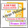 FRANCE 2020 - Jeu de Pochettes HAWID - Patrimoine de France (HBAPF20) Crs