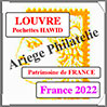 FRANCE 2022 - Jeu de Pochettes HAWID - Patrimoine de France (HBAPF22) Crs