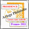 FRANCE 2011 - Jeu PRESIDENCE - Carnets Autocollants (PF11ATC) Crs