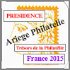 FRANCE 2015 - Jeu PRESIDENCE - 11 Feuillets Trsors de la Philatlie (PF15TR) Crs