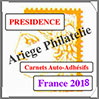 FRANCE 2018 - Jeu PRESIDENCE - Carnets Autocollants (PF18ATC) Crs