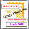 FRANCE 2018 - Jeu PRESIDENCE - 11 Feuillets Trsors de la Philatlie (PF18TP) Crs