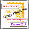 FRANCE 2019 - Jeu PRESIDENCE - Blocs Spciaux (PF19BF) Crs