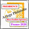 FRANCE 2020 - Jeu PRESIDENCE - Blocs Spciaux (PF20BF) Crs