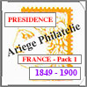 FRANCE - PRESIDENCE - Pack N1 - Annes 1849 -1900 -- Timbres Courants (PF49AV) Crs