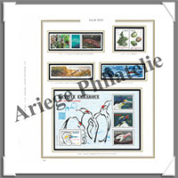 TAAF 2025 - Jeu ANTARCTIQUE - Timbres Courants (TSP25)