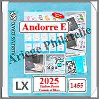 ANDORRE Espagnol 2025 - Ann�e Compl�te - AVEC Pochettes (1455)
