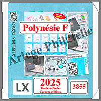 POLYNESIE Fran�aise 2025 - Ann�e Compl�te - AVEC Pochettes (3855)