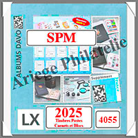 SAINT-PIERRE et MIQUELON 2025 - Ann�e Compl�te - AVEC Pochettes (4055)