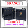 FRANCE Luxe - Album N6 - 2000  2003 - AVEC Pochettes (FR-ALB-6) Davo