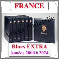 FRANCE Luxe - Album Blocs EXTRA - COMPLET - 2000  2024 - AVEC Pochettes (FR-LX-EXTRA-COMPLET)
