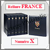 RELIURE LUXE - FRANCE N X et Boitier Assorti (FR-LX-REL-X) Davo