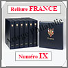RELIURE LUXE - FRANCE N IX et Boitier Assorti (FR-LX-REL-IX) Davo