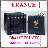 FRANCE Luxe - Album Blocs SPECIAUX - COMPLET - 2014  2024 - AVEC Pochettes (FR-LX-SPECIAUX-COMPLET)