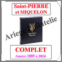 SAINT-PIERRE et MIQUELON Luxe - Pays COMPLET - 1885  2024- AVEC Pochettes (SPM-COMPLET)