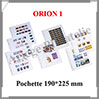 Feuilles ORION 1 -  En CARTON - 1 Poche 190*225 mm - Paquet de 5 Feuilles (ORION1 ou 329247) Kab