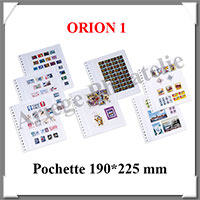 Feuilles ORION 1 -  En CARTON - 1 Poche 190*225 mm - Paquet de 5 Feuilles (ORION1 ou 329247)