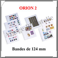 Feuilles ORION 2 -  En CARTON - 2 Bandes de 124 mm - Paquet de 5 Feuilles (ORION2 ou 327315)