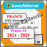 FEUILLES FRANCE SF Pr�imprim�es - 2024 � 2025 (100372 ou 15/14SF)