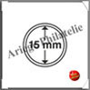 CAPSULES pour PIECES de 15 mm - Boite de 10 (327665 ou GRIPS15) Leuchtturm