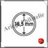 CAPSULES pour PIECES de 16,5 mm - Boite de 10 (331022 ou GRIPS16,5) Leuchtturm